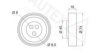 FIAT 500393575 Tensioner Pulley, v-ribbed belt